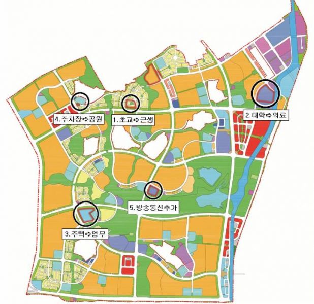 파일:410615 운정 미매각토지 용도변경 추진.jpg