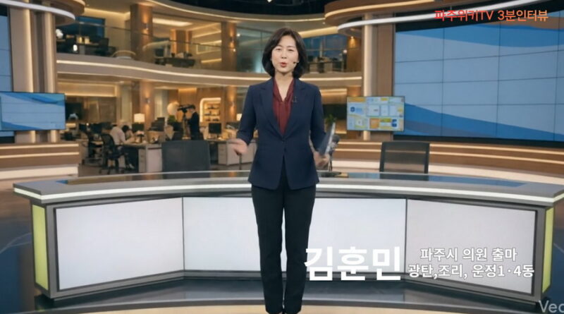 파주위키TV 3분 인터뷰 – 김훈민 예비후보